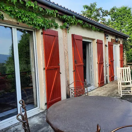 Le Petit Chalet Du Herisson- Gite Et Week-Ends - Panorama Unique Sur Les Pyrenees !!! Nyaraló *